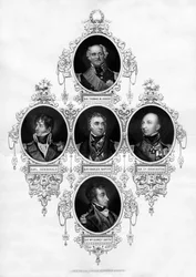 Officiers de la marine britannique, 1837