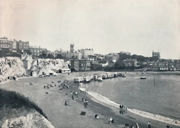 Broadstairs - Vue Générale depuis les Falaises, 1895