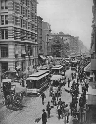 Broadway, New York, 19e siècle