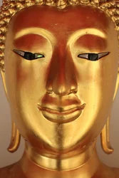 Bouddha en bronze, Wat Pho, Bangkok, Thaïlande