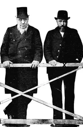 Frères Boers au bar, 1900