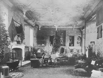Château de Broughton, Banbury - Le Seigneur Sauve et Sélectionne, 1910