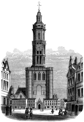 Hôtel de ville de Bruxelles, 17e siècle 1849