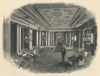Palais de Buckingham : Le hall de marbre