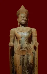 Buddha, art khmer, période post-Angkor, 16e siècle