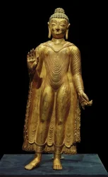 Bouddha Sakyamuni / Sculpture, 7e-8e s.