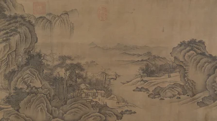 Temples Bouddhistes au milieu des Montagnes d