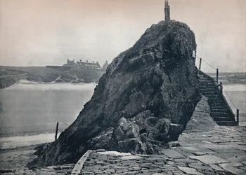 Bude - Le Rocher de la Chapelle, 1895