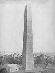 Monument de Bunker Hill, Charlestown, Massachusetts, vers 1897