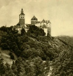Burg Schlaining, Burgenland, Autriche, vers 1935