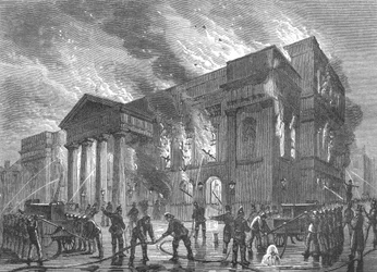 Incendie du Théâtre de Covent Garden, 1856 1897
