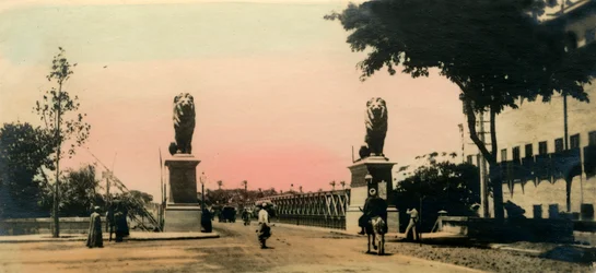 Le Caire : Le pont Kasr-El-Nil