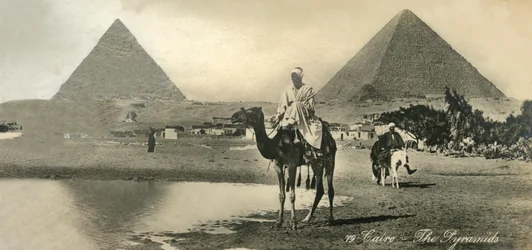 Le Caire : Les Pyramides, vers 1918-1939