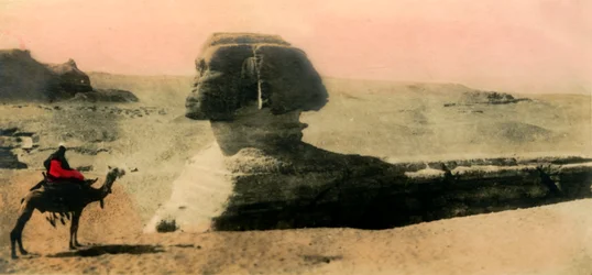 Le Caire : le Sphinx, vers 1918-1939
