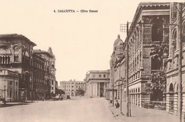 Calcutta - Clive Street, c1900