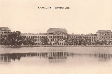 Calcutta - Bureau du Secrétariat, vers 1900