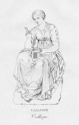 Calliope, vers 1850