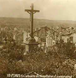 Calvaire au cimetière d