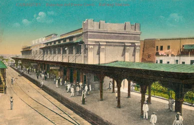 Camaguey. Gare ferroviaire, Cuba