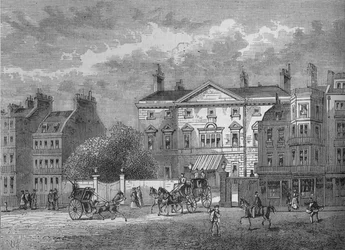 Cambridge House, Westminster, Londres, vers 1854-1878