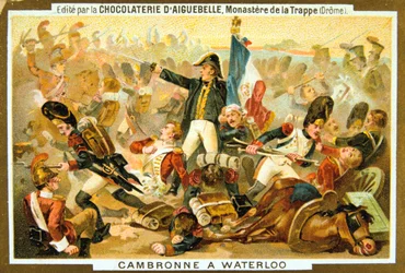 Cambronne à la bataille de Waterloo, 18 juin 1815, 19e siècle