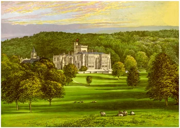 Capernwray, Lancashire, maison de la famille Marton, vers 1880