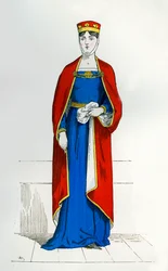 Noble capétienne, vers 1180-1190, 1882-1884
