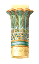Chapiteau de Philae, Égypte, 1928