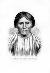 Capitaine Jack, chef de la tribu amérindienne Modoc, 1872