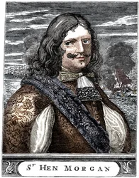 Capitaine Morgan, boucanier du 17e siècle, vers 1880