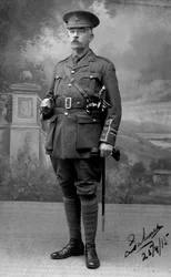 Capitaine Palmer, officier commandant, Douvres, 1915