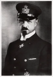 Capitaine Peter Strasser, commandant de la flotte de dirigeables allemande, Première Guerre mondiale, 1916-1918 1933
