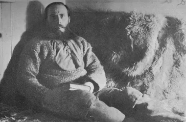 Capitaine Sverdrup dans sa cabine, 1895, 1897