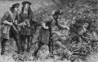 Capture de Monmouth, 6 juillet 1685, vers 1880