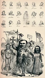 Caricatures de membres de l