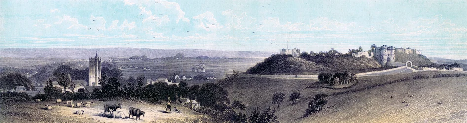 Château et village de Carisbrooke, Île de Wight