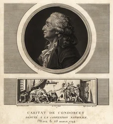 Caritat de Condorcet (1743-1794), philosophe et mathématicien français