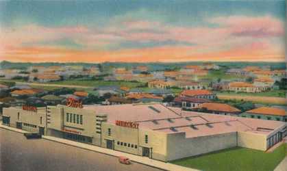 Bâtiment Carlos Dieppa, Service Ford, Mercury, Lincoln, Barranquilla, vers 1940