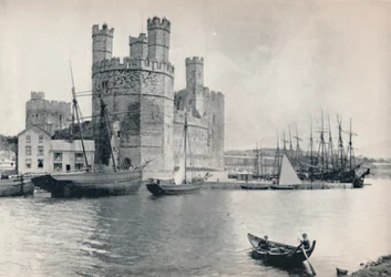 Carnarvon - Le Château, 1895