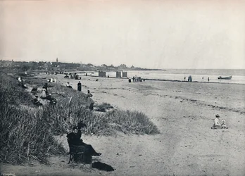 Carnousetie - La ville et la plage, 1895
