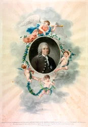 Carl von Linné, naturaliste et médecin suédois, 1807