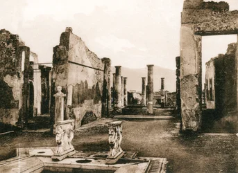 Casa di Cornelio Rufo, Pompéi, Italie, c1900s