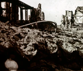 Casino, Nieuwpoort, Flandre, Belgique, vers 1914-1918