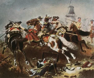 Engagement de cavalerie à Rossbach, 5 novembre 1757, 1936