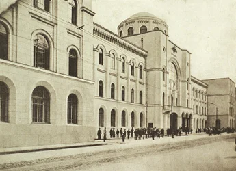 Poste centrale, rue Myasnitskaya, Moscou, Russie, 1912
