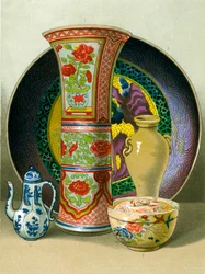 Art céramique, porcelaine chinoise et japonaise