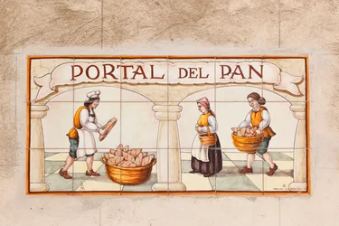 Peinture sur carreau de céramique d
