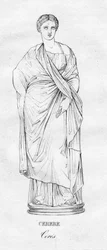 Cérès, vers 1850