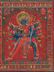 Chakrasamvara et consort Vajravarahi, 1450-1500