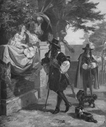 Charles II et Nell Gwynn